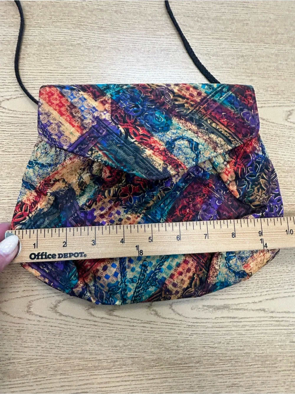 Vintage bohemian Multicolor Patterned Crossbody shoulder Bag